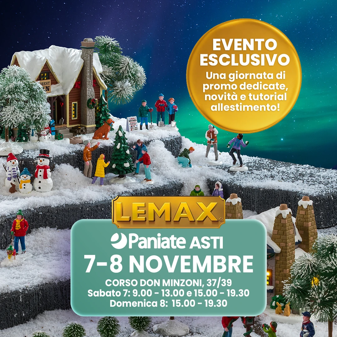 Inaugurazione Villaggi Lemax