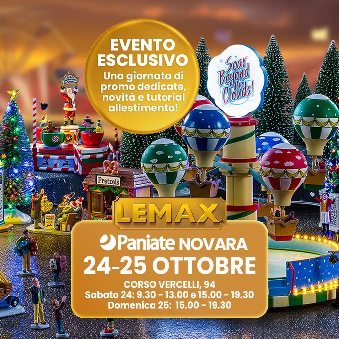 Inaugurazione Villaggi Lemax